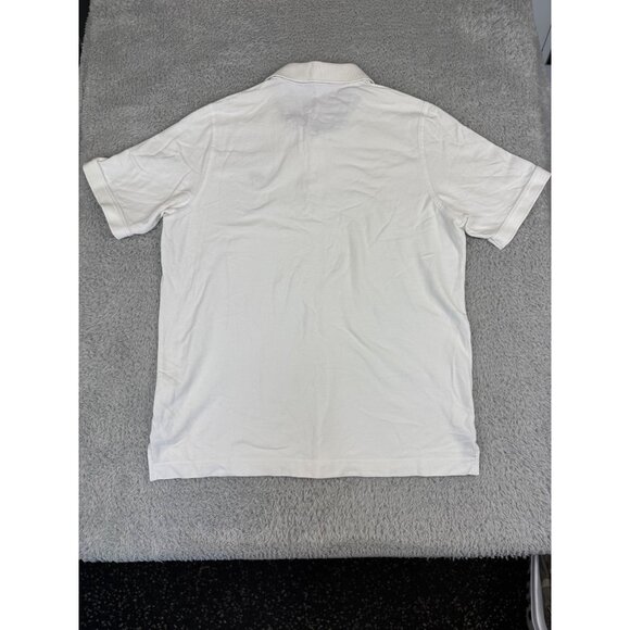 Robert Graham White Polo Shirt XL Classic Fit Embroidered Devil Logo Made - Peru - Picture 8 of 13